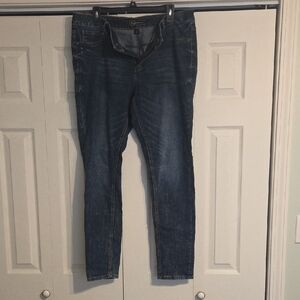 Gloria Vanderbilt Dark Blue Skinny Jeans
